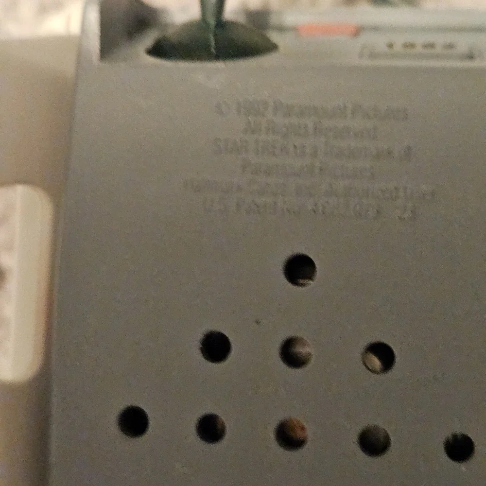 Hallmark 1992 Star Trek Shuttlecraft Galileo Ornament‎ Light Works No Sound
